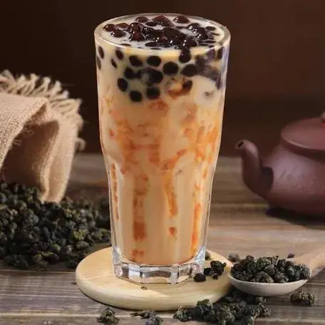 Hình ảnh hồng trà sữa