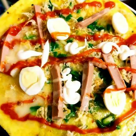 Hình ảnh Bánh tráng nướng bơ tỏi
