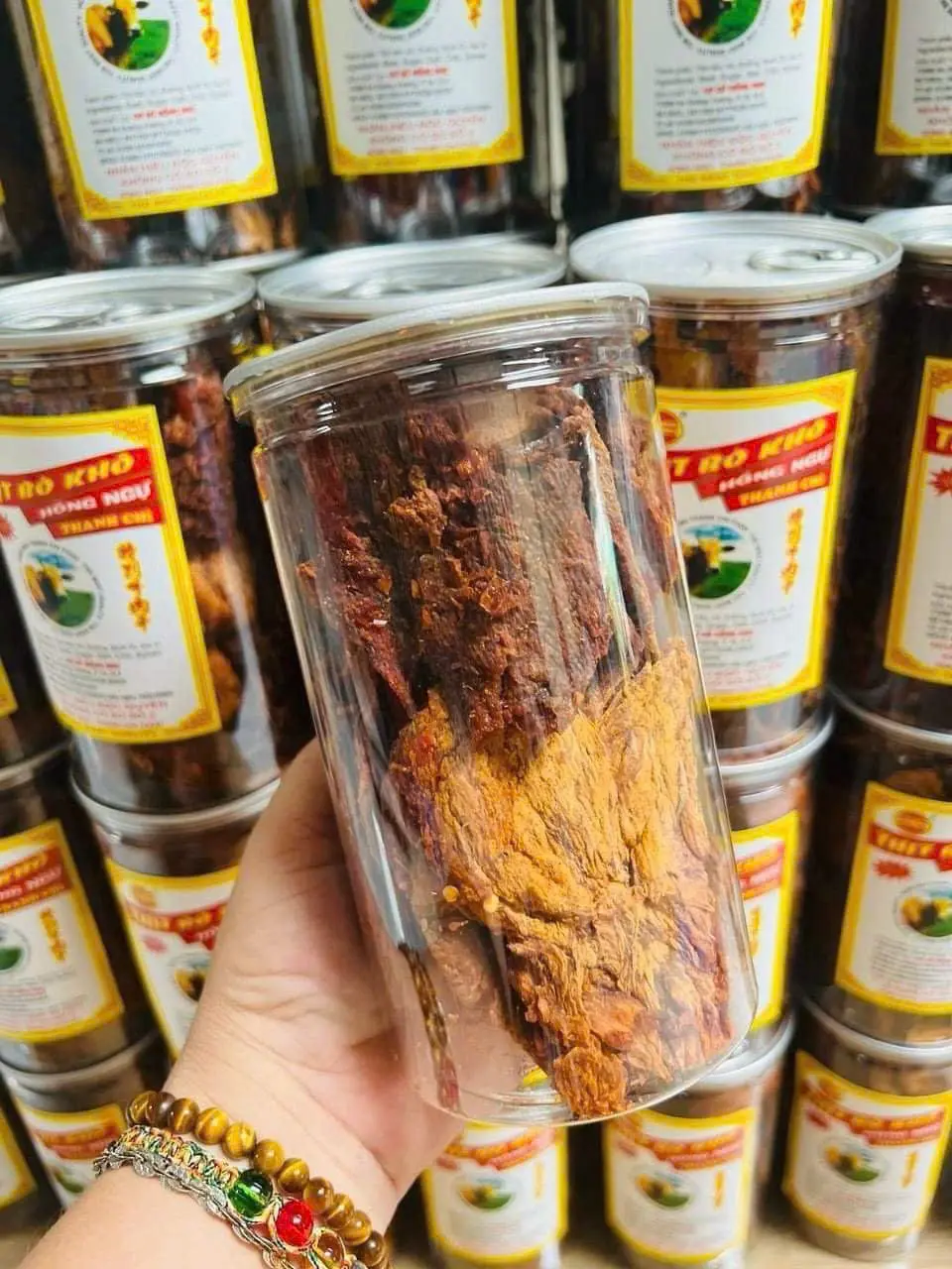 Hình ảnh Khô Bò Miếng Giòn Hồng Ngự  250g