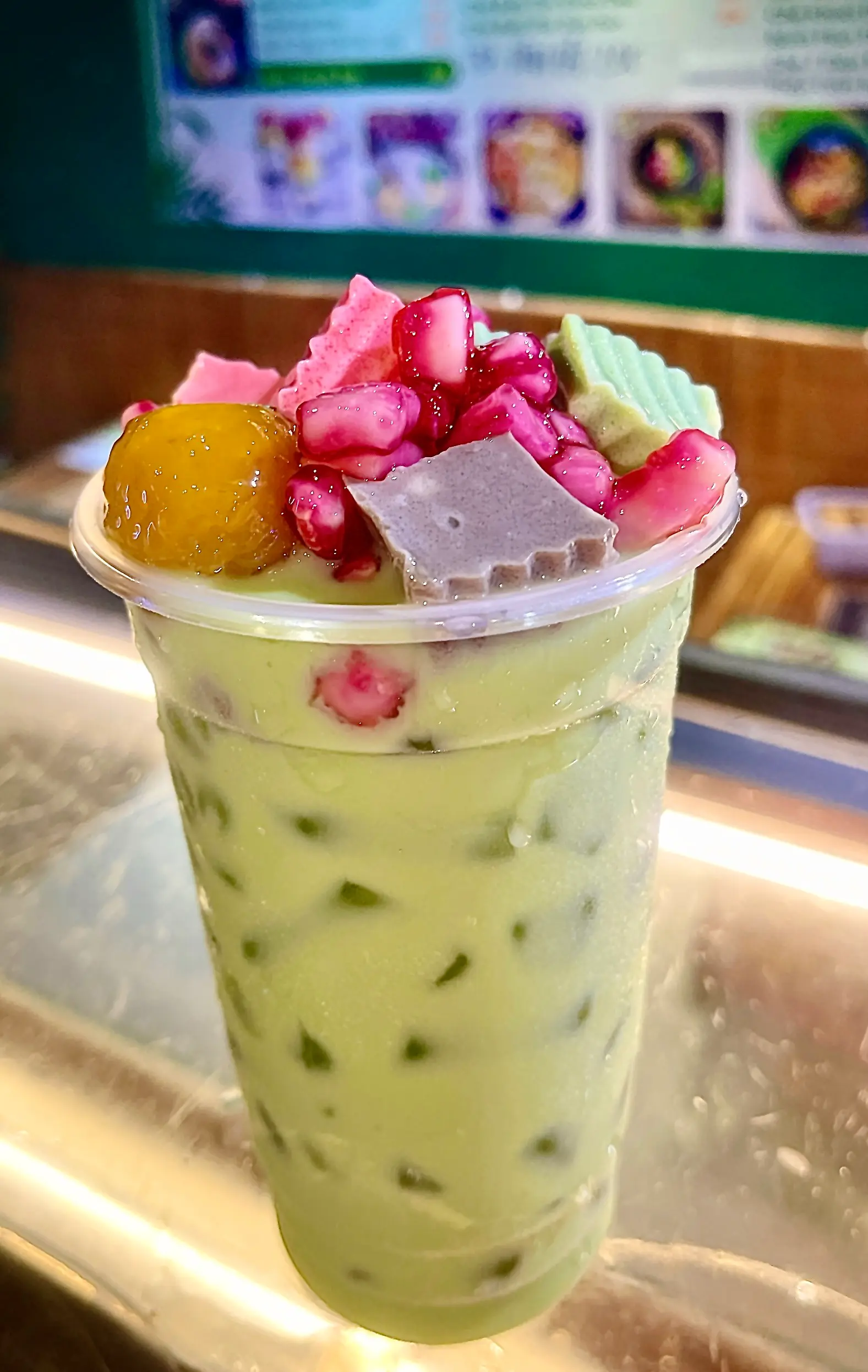 Hình ảnh TRÀ SỮA THÁI XANH FUN TOPPING