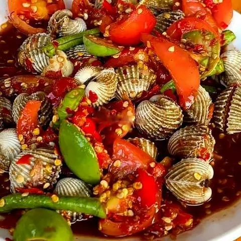 Hình ảnh Sò huyết 3 lạng xào me 