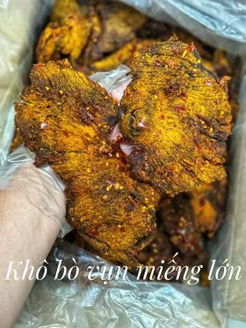 Hình ảnh Khô bò vụn miếng lớn 