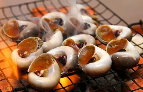 Hình ảnh Ốc mỡ nướng mọi