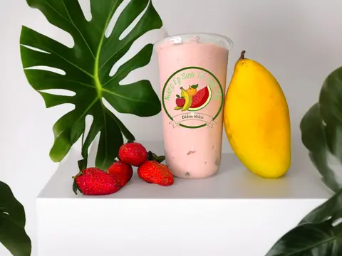 Hình ảnh Sinh Tố Dâu Xoài 