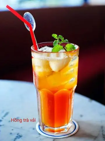 Hình ảnh Hồng trà vải (N)