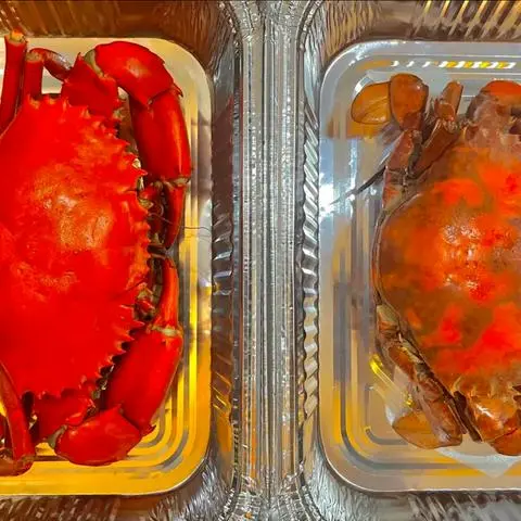 Hình ảnh Combo 2: 1 Cua Gạch Size Vừa, 1 Cua Thịt Size Lớn