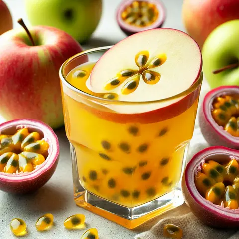Hình ảnh Nước ép mix táo - chanh dây