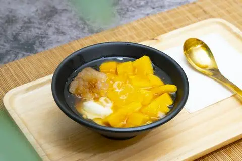 Hình ảnh Tàu Hũ Xoài - Tofu With Mango (COLD)