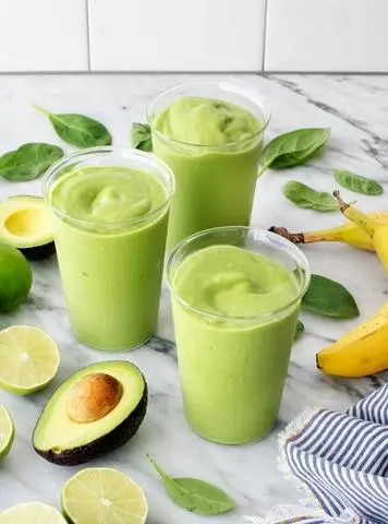 Hình ảnh Sinh tố bơ mix dừa