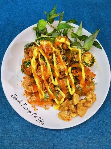 Hình ảnh Bánh Tráng Cuộn Bơ