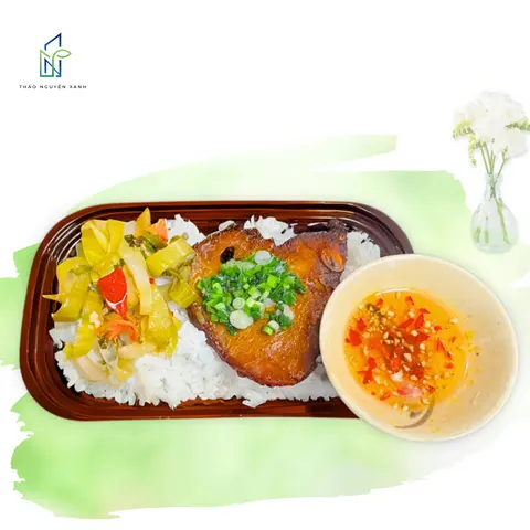 Hình ảnh Cơm sườn nướng