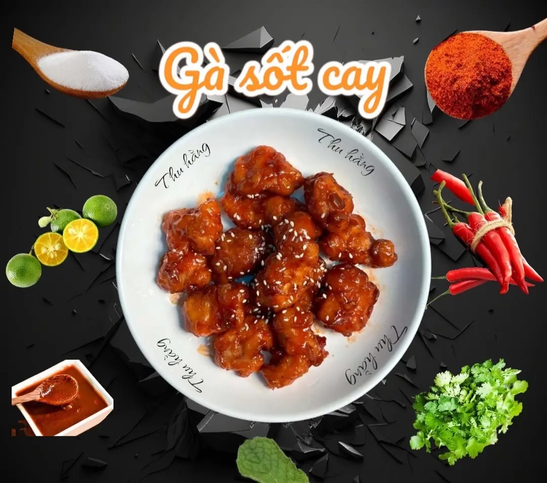 Hình ảnh GÀ SỐT CAY