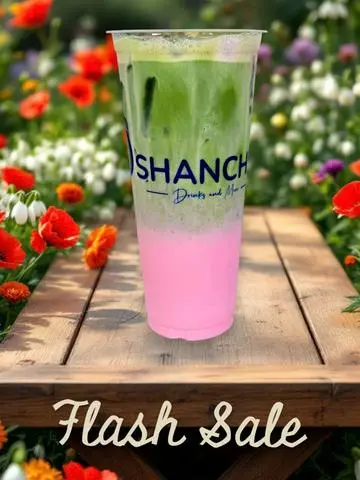 Hình ảnh LATTE MATCHA MÂY HỒNG 