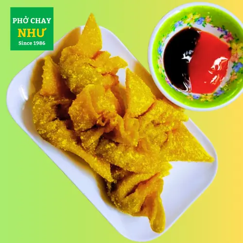 Hình ảnh Hoành Thánh Chiên - Vegan Fried Wontons