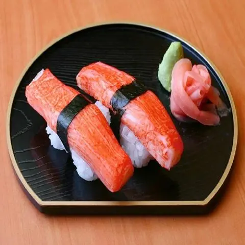 Hình ảnh Nigiri Thanh Cua (6 Nigiri) | Surimi Nigiri