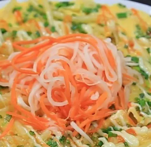 Hình ảnh Nui chiên 1 trứng