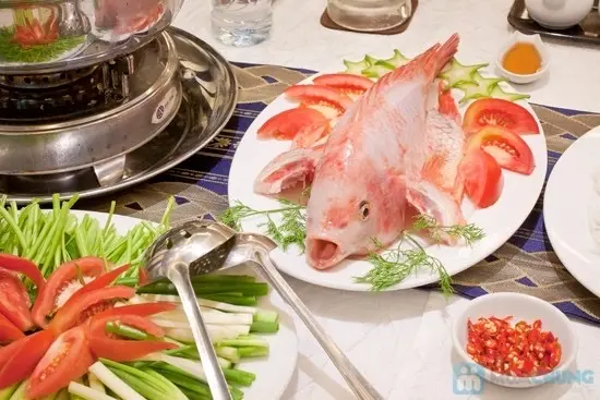 Hình ảnh lẩu cá điêu hồng