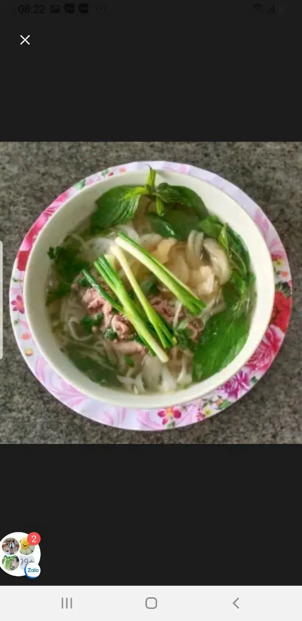 Hình ảnh phở tái gân