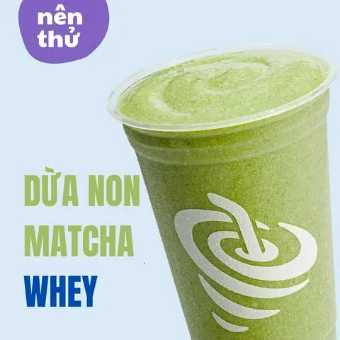 Hình ảnh Dừa Non Matcha Whey