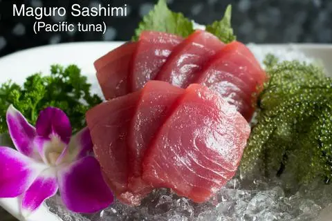 Hình ảnh Sashimi cá ngừ