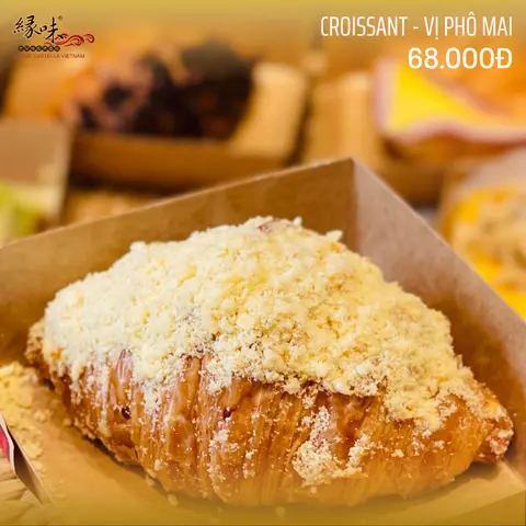 Hình ảnh Bánh Croissant Phô Mai