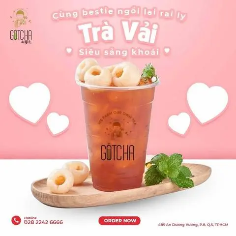 Hình ảnh Hồng trà vải