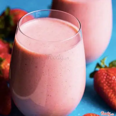 Hình ảnh Sinh Tố Dâu Cơm Dừa Ly 700ml