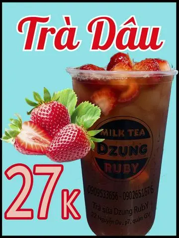 Hình ảnh trà dâu