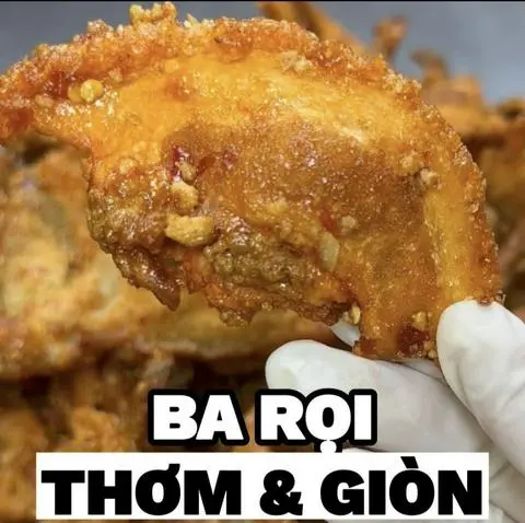 Hình ảnh Ba rọi mắm tỏi sấy giòn túi 120gr