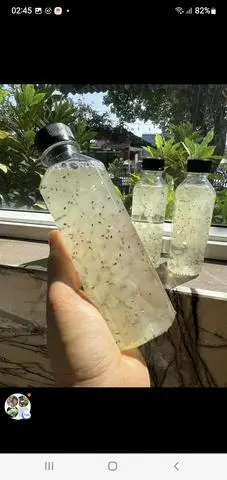 Hình ảnh Nha đam hạt chia đường phèn