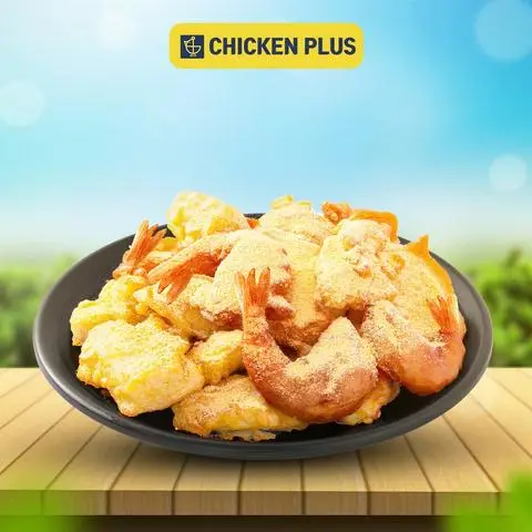Hình ảnh Gà Tôm Chiên Rắc Bột Phô Mai