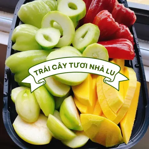 Hình ảnh Trái Cây Mix 2 Loại 300g Kèm Muối