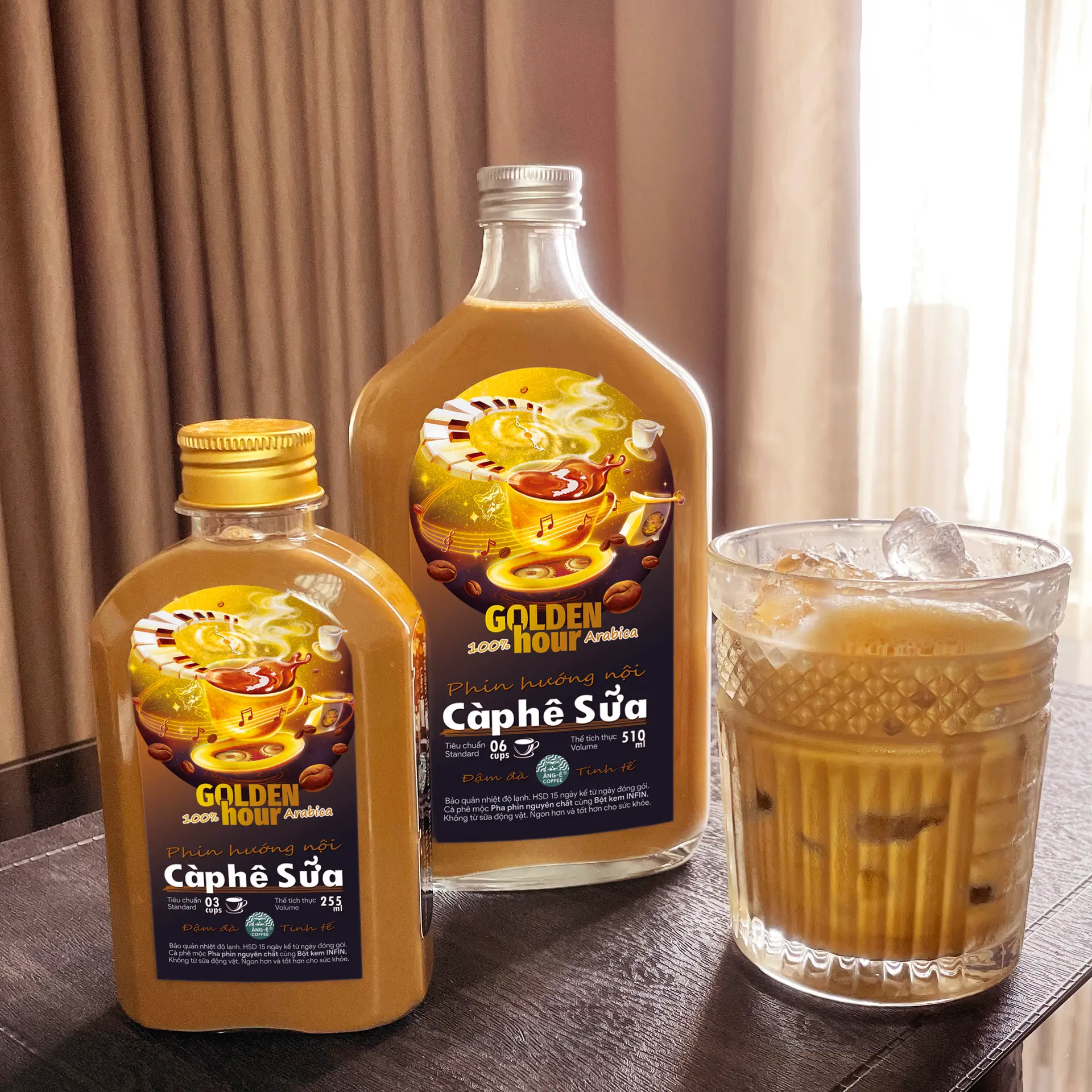 Hình ảnh Chai GOLDEN sữa
