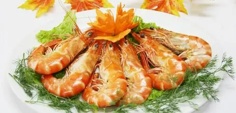 Hình ảnh tôm hấp xả 
