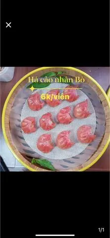 Hình ảnh Há cảo nhân thịt bò