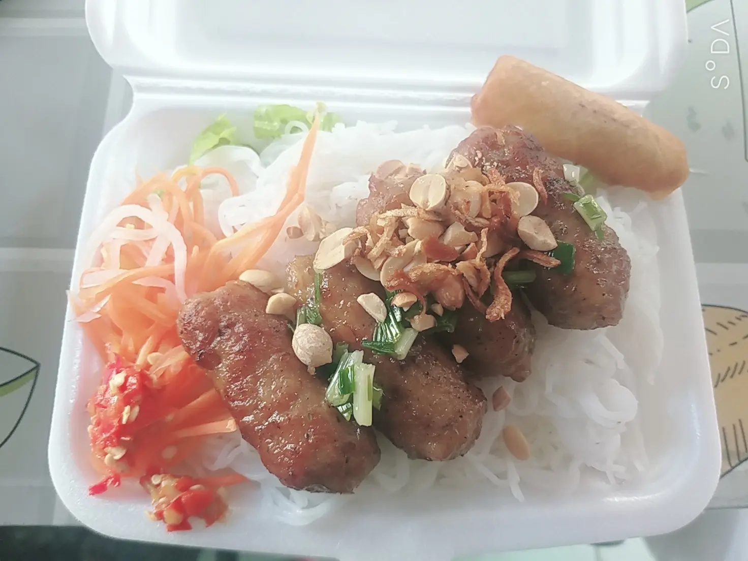 Hình ảnh BÚN NEM NƯỚNG CHẢ GIÒ 