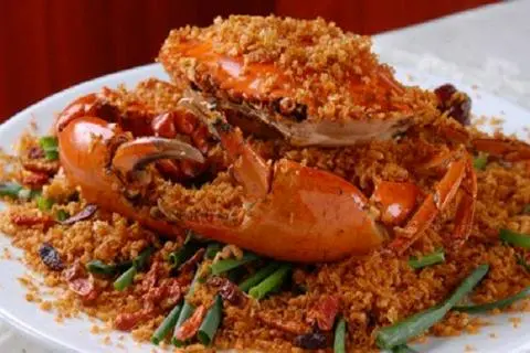 Hình ảnh Mì - Miến Cua Rang Muối HongKong - Đặc Biệt 2 Con Cua