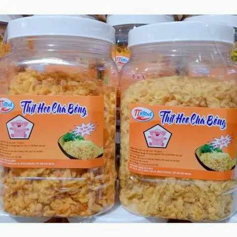 Hình ảnh Chà Bông Heo 500g, Hộp Chà Bông Heo Xù Sợi,Mặn Ngọt Đặc Biệt Ngon Ăn Các Món