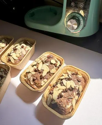 Hình ảnh Bánh chuối choco yến mạch hạnh nhân