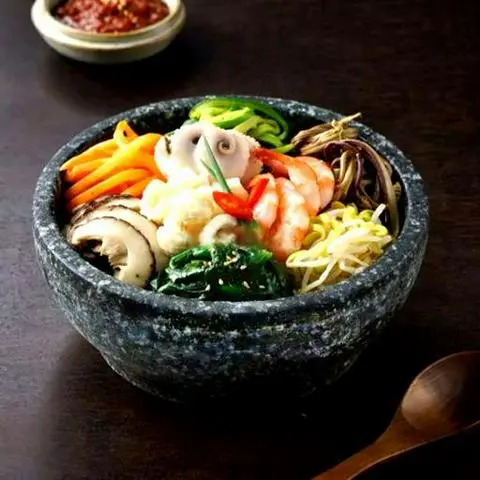 Hình ảnh Cơm Trộn Hải Sản