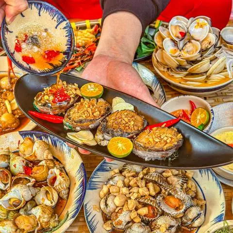 Hình ảnh Bào ngư sốt tiêu đen