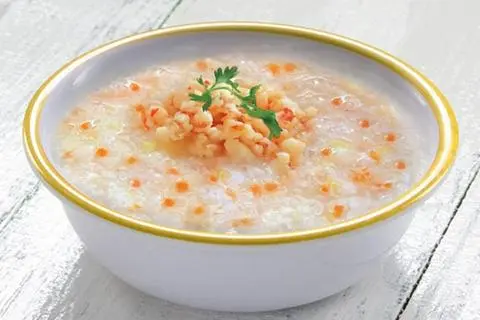 Hình ảnh Cháo tôm bằm thịt bằm( size lớn)