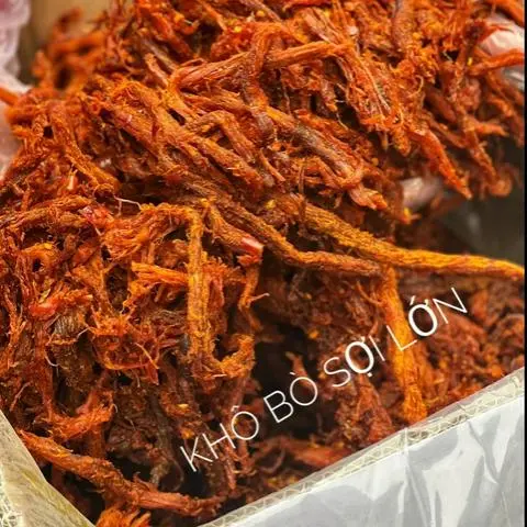 Hình ảnh Khô bò sợi lớn thượng hạng (250g) 