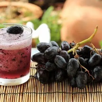 Hình ảnh Sữa chua lắc nho đen