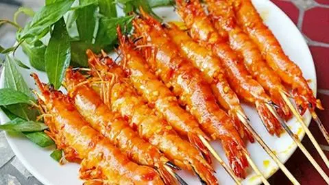 Hình ảnh TÔM NƯỚNG MUỐI ỚT