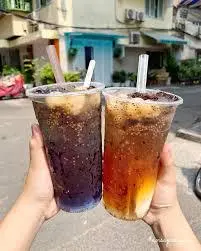 Hình ảnh Nước sâm bát vị full topping ly khổng lồ