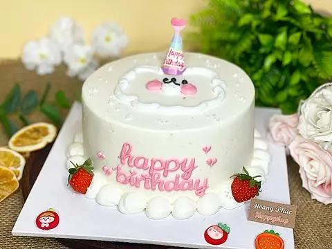 Hình ảnh Bánh Kem Sữa Tươi Size 10