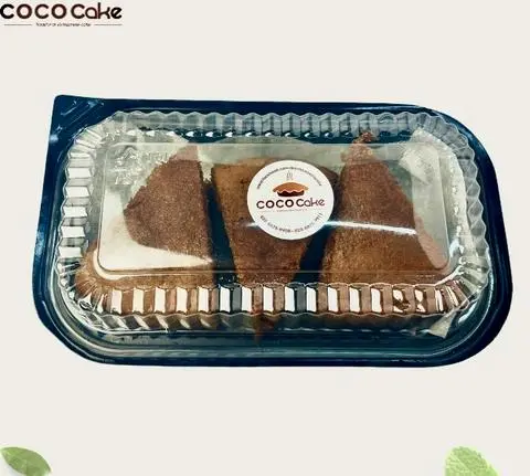 Hình ảnh Hộp 3 lát bánh bò nhỏ (Chưa kèm Cốt Dừa)