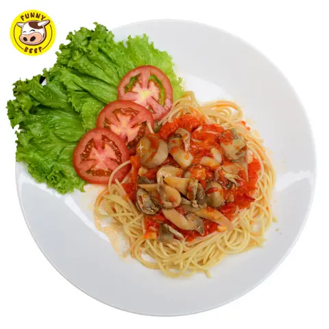 Hình ảnh Mì ý sốt nấm (spaghetti  with mushroom sauce)