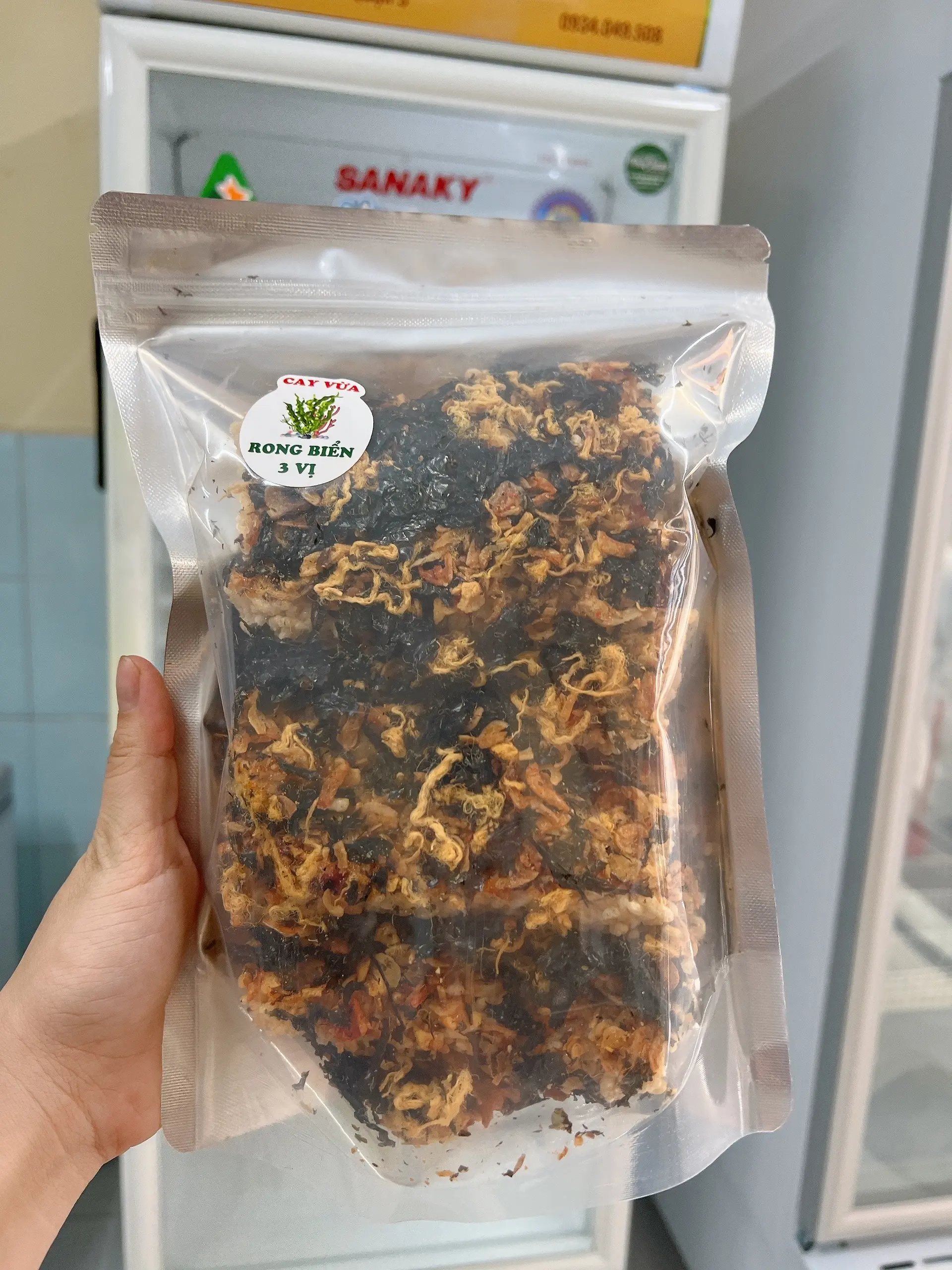 Hình ảnh CƠM CHÁY MIX 3 VỊ RUỐC CHÀ BÔNG RONG BIỂN